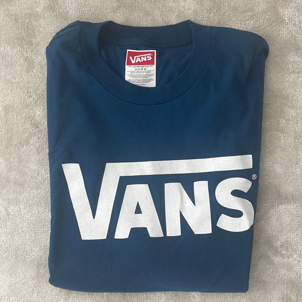 Men’s Vans Logo T-Shirt Size L